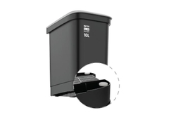 Thùng rác Slim Matsu Duy Tân chất liệu từ nhựa PP ngăn mùi, bền màu, kiểu dáng sang trọng DUY TÂN