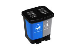 Thùng Rác Đạp 2 Ngăn 40L DUY TÂN