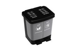 Thùng Rác Đạp 2 Ngăn 40L DUY TÂN