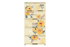 Tủ KATA 5 Tầng Duy Tân – Nhựa PP/ABS, 6 Hộc Đa Năng Đựng Quần Áo