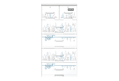 Tủ KATA 5 Tầng Duy Tân – Nhựa PP/ABS, 6 Hộc Đa Năng Đựng Quần Áo