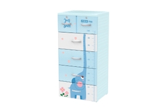 TỦ MINA 5 NGĂN DUY TÂN - VOI XANH DƯƠNG