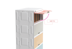 Tủ NANABY 4 Ngăn DUY TÂN ĐA SẮC