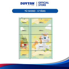 Tủ Shino 5 Tầng Duy Tân – Tủ Quần Áo Trẻ Em 10 Hộc Đa Năng, Gọn Gàng, Tiện Lợi