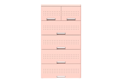 Tủ Tabi Diamond-L 5 Tầng Duy Tân – Tủ Nhựa Đựng Quần Áo Đa Năng DUY TÂN