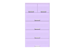 Tủ Tabi Diamond-L 5 Tầng Duy Tân – Tủ Nhựa Đựng Quần Áo Đa Năng DUY TÂN