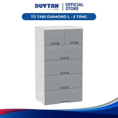 Tủ Tabi Diamond-L 5 Tầng Duy Tân – Tủ Nhựa Đựng Quần Áo Đa Năng DUY TÂN