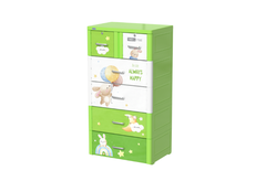 TỦ TABI-L 5 NGĂN DUY TÂN LÁ THỎ BAY