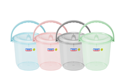 Xô Tomo Duy Tân 4L–16L – Nhựa PP/HDPE Bền Chắc, Có Nắp & Quai Xách Tiện Lợi DUY TÂN