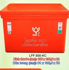 THÙNG GIỮ LẠNH NHÂP KHẨU THÁI LAN 800 LÍT