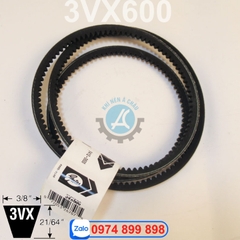 3VX600  Dây curoa cho máy nén khí