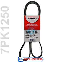 Dây curoa 7PK1250 cho máy nén khí