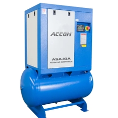 Máy nén khí trục vít kèm bình tích ASA-10A (7.5kW)