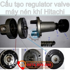 Van điều áp (Regulator) Máy nén Nhật Bản Hitachi, Kobelco, Mitsuiseiki, Airman