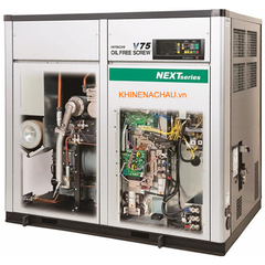 Hitachi trục vít không dầu 22-120kw Hai cấp nén DSP series