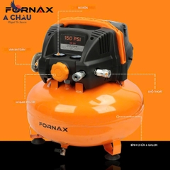 Máy Nén Khí Điện FORNAX 6 Gallon 150 PSI