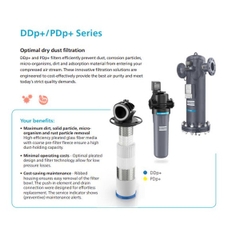 Lọc bụi khô đường ống máy nén khí DDp+/PDp+ Atlas copco
