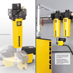 Lọc đường ống máy nén khí Kaeser KF F6 to F320 Series