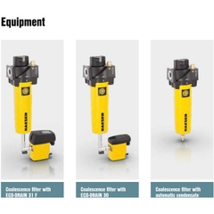 Lọc đường ống máy nén khí Kaeser KF F6 to F320 Series