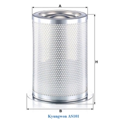 Lọc tách dầu Kyungwon AS101 75Kw