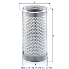 Lọc tách dầu Mann-49 302 53 851-LE 16 008