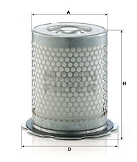 Lọc tách dầu Mann4930255871-LE 17008 x