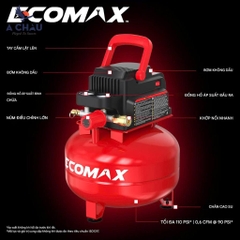 Máy nén khí di động ECOMAX 3 Gallon 110 PSI