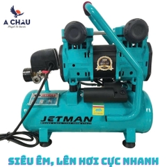 Máy nén khí không dầu mini Jetman JM1600-12 (12L)