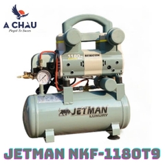 Máy nén khí không dầu mini Jetman NKF-1180T9 (9L)