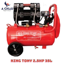 Máy nén khí không dầu mini King Tony KTO-35S 2.5HP 35L
