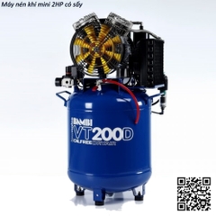 Máy nén khí Mini không dầu tích hợp sấy