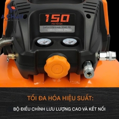 Máy Nén Khí Điện FORNAX 6 Gallon 150 PSI