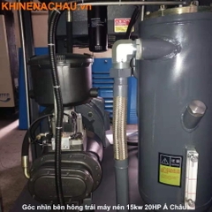 Máy nén khí trục vít trung Quốc 15kw-20HP giá siêu rẻ