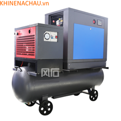 Máy trục vít tích hợp sấy 4~15kw chạy dây đai