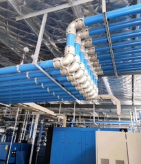 Ống nhôm khí nén Aluminum Air Pipe màu xanh