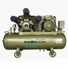 Máy nén piston BEBICON hitachi không dầu (oil free)