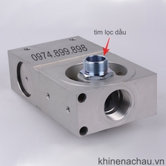 Thermostatic Valve liền đế lọc dầu may nen khi Han quoc