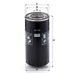 Lọc Dầu Mann WP1169 Chính Hãng