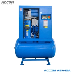 Máy nén khí trục vít kèm bình tích ASA-10A (7.5kW)