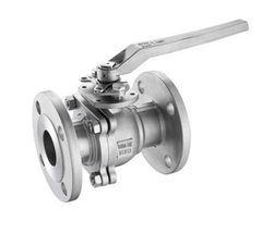 Van bi gang tay gạt mặt bích inox