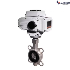 Van bướm điều khiển điện thân inox