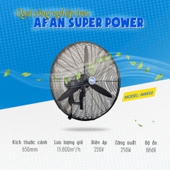 Quạt Công Nghiệp Treo AFan Supper Power AW650