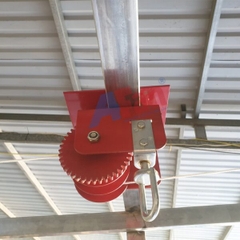 Tời quay 1500LB + pass