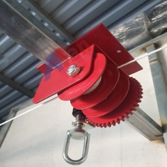 Tời quay 1500LB + pass