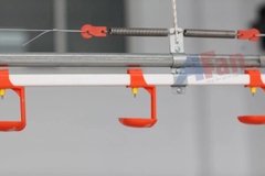 Ống nhựa vuông PVC có sẳn 12 núm uống