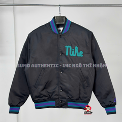 Áo Khoác Thể Thao Chính Hãng Nike Dugout Men's Loose Satin Jacket - màu Đen FQ7970-010