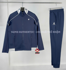 Quần Thể Thao Chính Hãng Lecoq Sportif Men's Knitted Sports Pants - màu Xanh Navy L241MCND0140