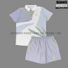 Áo Thể Thao Chính Hãng Bidibadu Laguna Australian Open Game Polo - màu Xám BB110007-801