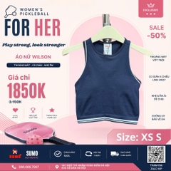 Áo Thể Thao Chính Hãng Wilson All The Time Brami - màu Xanh Navy WW00390411-DBC