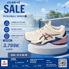 Giày Thể Thao Chính Hãng Asics Court FF 3 Dusty Mauve - màu Trắng Tím 1042A220-250